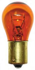 23 B-3457 - Miniature Bulb, Clear, 1 dia., 12.8/14V, plastic wedge base $1.