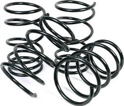 ROAD SPRINGS - Lowers your car - Gives an aggressive and sporty stance - Approx 25% up-rated over standard o/e - Reduced body roll - Increased steering response - Epoxy coated for protection - Stress