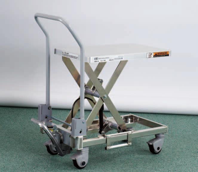 It is ideal for lifting/lowering and transporting heavy items on the go.