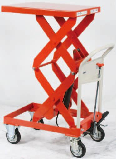 Push cart type HLH-400SW HLH-400SW During lowering HLH-100 HLH-120 HLH-150W HLH-200 HLH-300W HLH-400S HLH-400SW HLH-400M HLH-400L HLH-500MW HLH-700 HLH-1000M HLH-1000L 264 lbs 330 lbs 441 lbs 661 lbs
