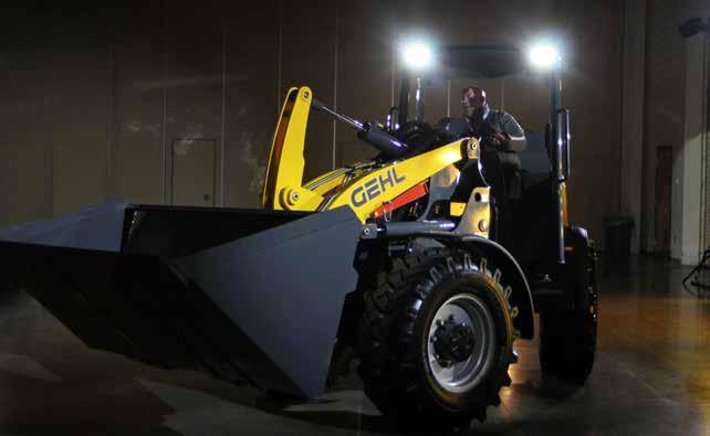 And as North America's largest manufacturer of compact wheel loaders, Gehl