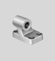 Flat cylinders DZH Accessories Clevis foot LBZB for piston 32 mm Material: Tempered steel Free of copper and PTFE RoHS compliant Clevis foot LBZS for piston 32 63 mm Material: Special steel casting