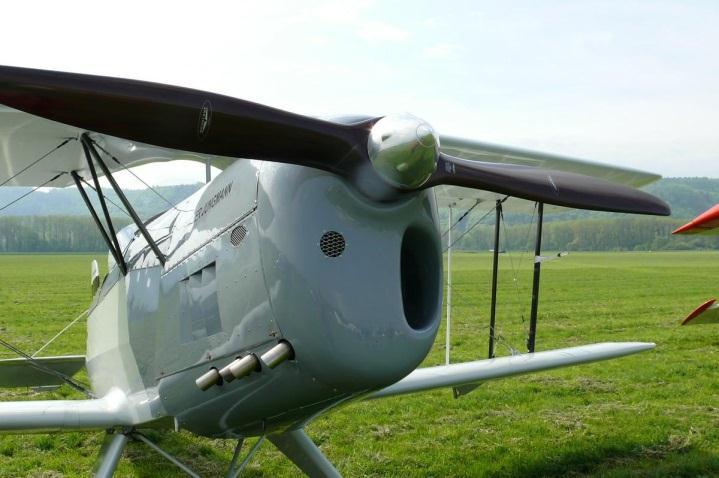 The aircraft design is widely based on the original Bücker 131A design, which was produced over longer times under