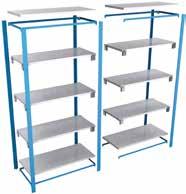 Shelves 4 bandeja (ecepto 1ª y última) Ganchos/Clips 4 shelf (ecept first and