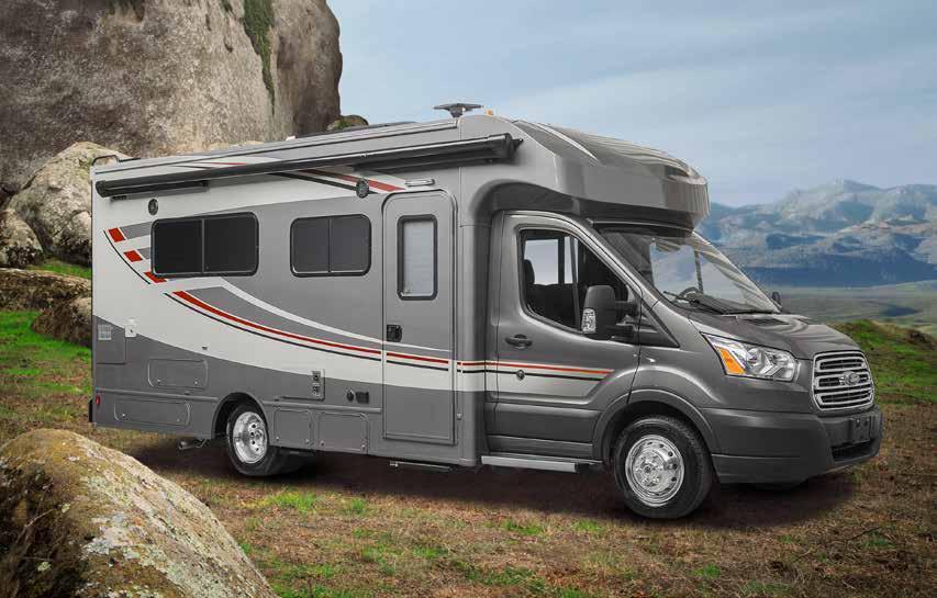 10 Transit Class C Motorhome Chassis Features TRANSIT CLASS C Three wheelbase choices: 138/156/178-inch Up to 10,360 lbs. GVWR and 13,500 lbs. GCWR Two engine choices: 3.