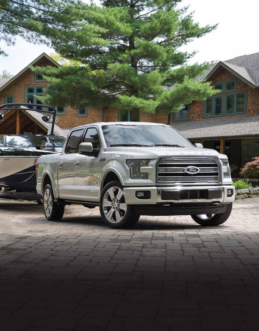 TRAILER TOWING 17 SELECTOR F-150 AND SUPER DUTY Select the F-Series cab design and drive system (4x2 or 4x4) you prefer.