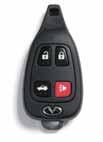 ELECTRONIC KEY (REMOTE KEYLESS ENTRY) FUNCTIONS Refer to section 3 in your Owner s Manual for more details about this feature.