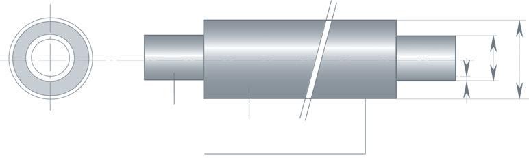 CALPEX UNO/DUO range Heating, 6 bar CALPEX in coils: Dimensions: DN 20 - DN 125 1.