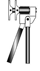 basic tool including head and yoke Expander head, up to Ø 32