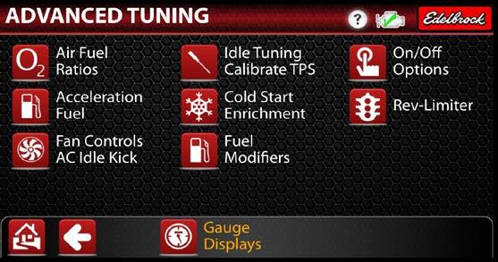Reference Guide included with the E-Street 2 EFI system. The Quick Reference Guide will guide you through the initial E-Tuner Wizard setup to enable the Ignition Control feature.