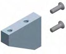 bracket node point The threads in the end face are spaced so that the