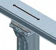 Material of plate: Al B Connection kit consisting of: Plate Wedge bracket Clamping fixtures Sliding blocks Screws Centering rings A A B Fixing via the frame Fixing via the carriage Dimension to