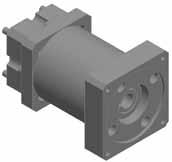 the linear axis and for fixing the motor Can be mounted in any orientation For MA05 and MA06 Linear axis D Motor Linear axis Size for motor Gear ratio Part number Dimensions (mm) Max.