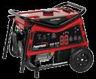 Rated Watts / 8,125 Surge Watts Electric / Manual Start PM0106507 49-state compliant PMC106507 CARB and City of Los Angeles compliant PC0106507 CSA compliant Engine Powermate OHV Dual folding handles