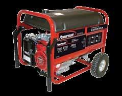 20 powermate series portable generators Portable Generators Powermate Series 7,000 Rated Watts / 8,750 Surge