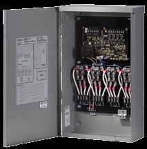 automatically connect to the appropriate source of power. 100 and 200 amp switches are capable of whole house power transfer in residential/small business applications.