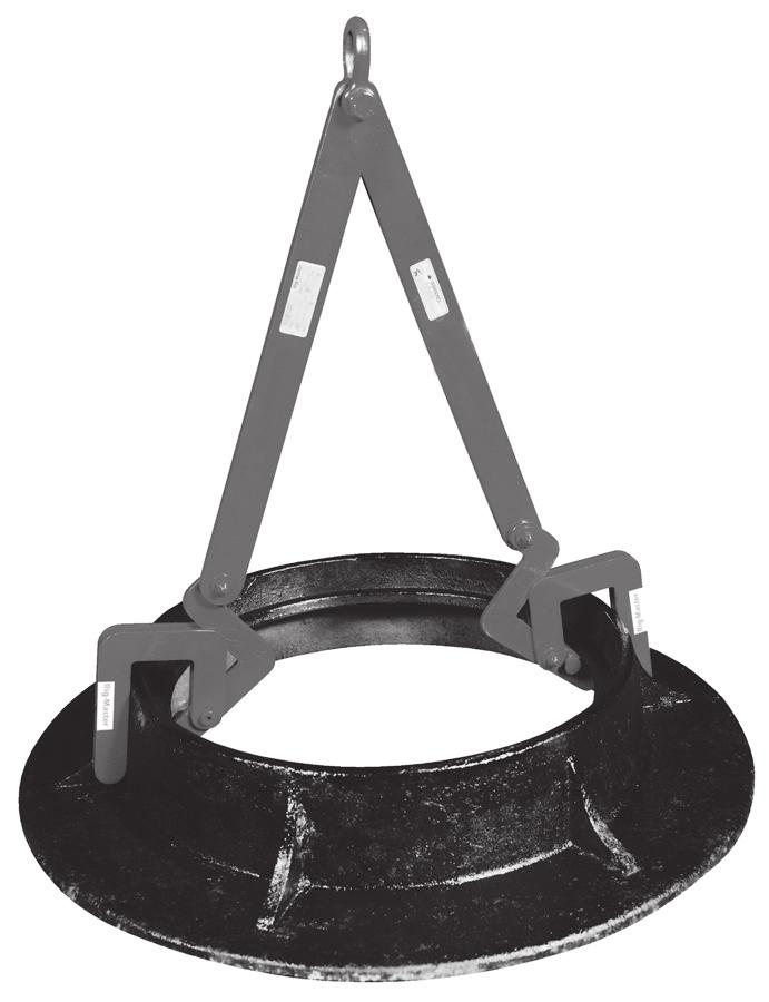 CONSTRUCTION TOOLS Manhole Sleeve Lifter (MCL) Easy to attach and release from sleeve The quick and easy way to place cast manhole sleeves 2 or leg models