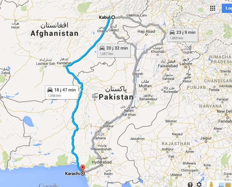 Transit of PAK Goods to Central Asia using TIR Pakistan-Afghanistan-Central Asia (1,654 km) Karachi-Sukkur-DI Khan- Peshawar-Torkham-Kabul