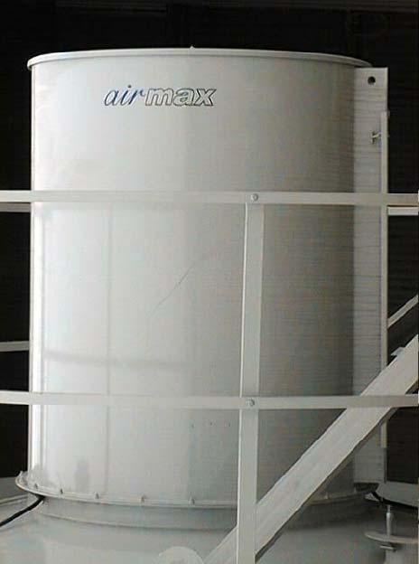 AIR MAX 225 DUST COLLECTOR Collector Specifications Total Filtration Area 225 Sq. Ft. Air to Cloth Ratio (ACFM/Sq. ) 