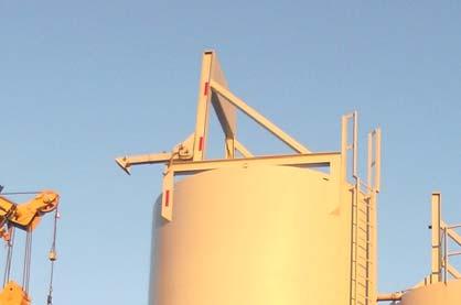 PD-TANK 2800 Silo Description PD-TANK 2800 is a specially designed portable vertical storage system for bulk powder products.