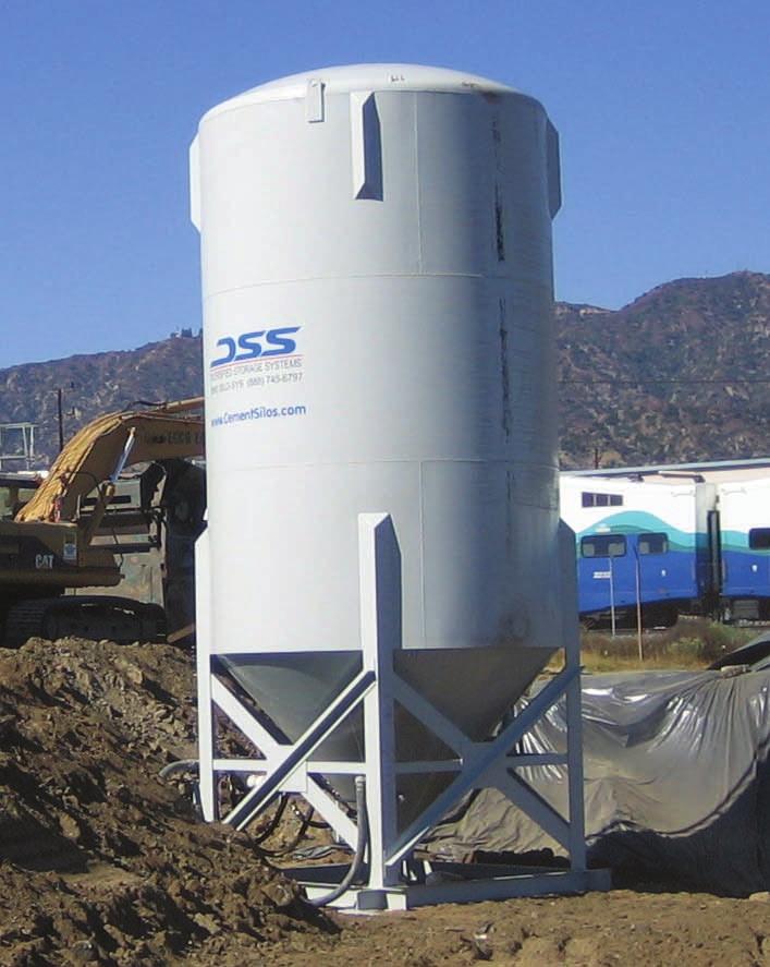 PD TANK 2250 Silo Description PD-TANK 2250 is a specially designed portable vertical storage system for bulk powder products.