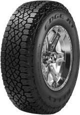 Kelly EDGE AT A Hardworking, Quality Tire With Highway and Off-Road Traction for Everyday Driving EDGE AT tread PATTERN varies with size and application Features Flared tread block edges Deep tread