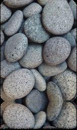 Red Volcanic stone Pebbles Size