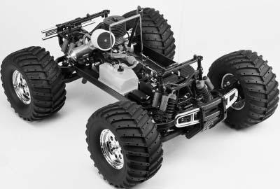 1/8 4WD NITRO MONSTER TRUCK Features High power and reliable.