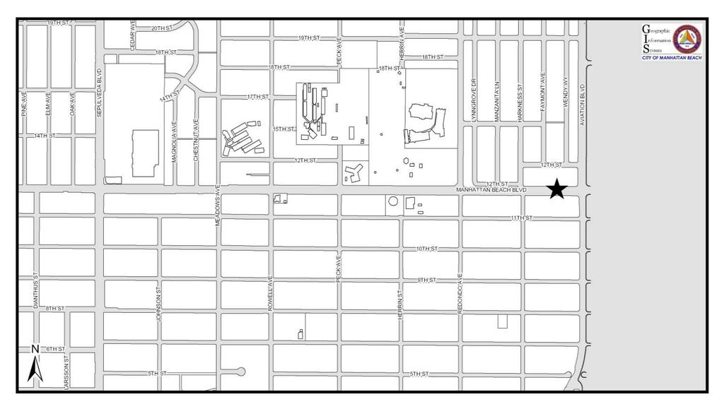 Carryover Project Type: Streets Pedestrian and Safety Improvements Carryover Project Number: 15827E Raised Median Construction: Manhattan Beach Boulevard, west of Aviation Boulevard The project will