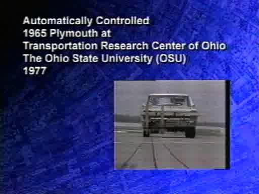 Motivation (suite): History of Automated Driving 1939 General Motors Futurama exhibit 1964 GM Firebird IV Futurama II exhibit 1964 Research by Fenton at OSU 1986 ROMETHEUS and PATH programs 1994