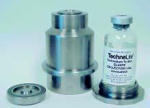 The EluTer Elution Vial Shield for Bristol Myers Squibb TechneLite Generator Model 56-302 Nuclear Medicine Solid tungsten vial shield designed to shield multi-curie elutions.