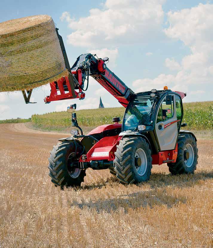 suitable power = controlled consumption up to -5% fuel consumption* Engine suited to your needs Each telehandler is fitted with suitable engine, giving you the optimal machine/engine combination for