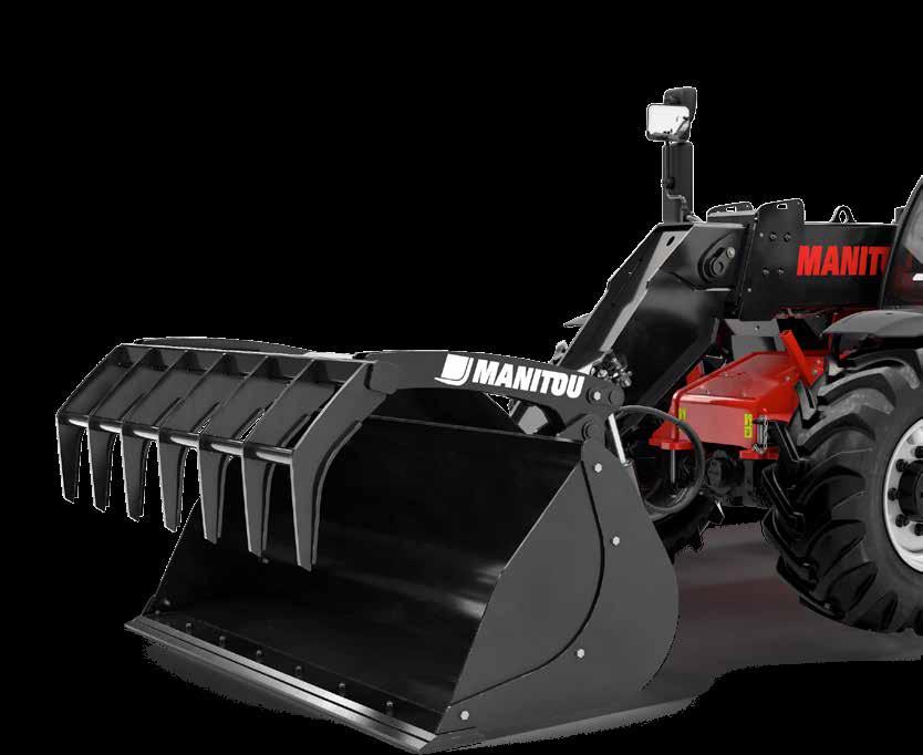 Share the vision The new range of Manitou agricultural telehandlers, NewAg, was designed to assist in your everyday work and to meet