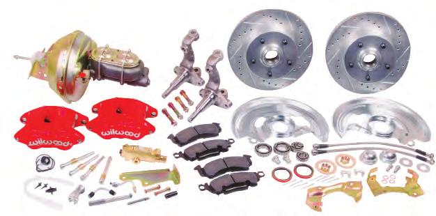 Complete Manual Kit: Everything in the basic kit OEM Style Master Cylinder w/ Combination Valve (Chrome Upgrade Available) Complete Manual Kit: Everything in the complete manual kit 4 Wheel Kit with