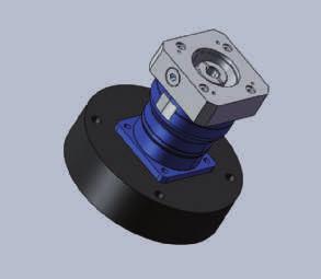 3.4 Mounting the rotation motor or gearbox with his adaptor ring this section is applicable only to the cr_ugd4_xl_r model (with rotational