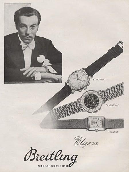 An advert from 1947 shows C sar Romero, a Hollywood star under