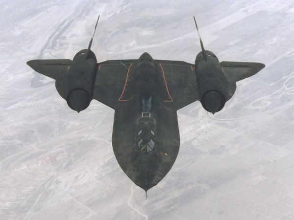 The Blackbird SR-71 high-altitude reconnaisance aircraft - this particular one is involved in research for NASA. Photo NASA.