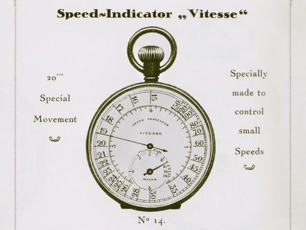 The English (miles) version of the Breitling "Vitesse" in the 1928 catalogue there was also a Continental (kilometres)