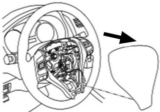 A To remove air bag module harness connectors, insert a thin screwdriver wrapped in tape into the lock notch, then lift and remove the connector.