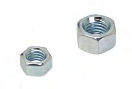 HN - Standard Hex Nut Size Range: 1 /4"-20 thru 7 /8"-9 Finish: Plain or Electro-Galvanized. Contact customer service for alternative finishes and materials.