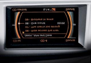 Any ipod Generation 4 and higher [ipod, ipod nano, ipod photo] may be connected through the glove box, and full ipod controls are available through the MMI screen.