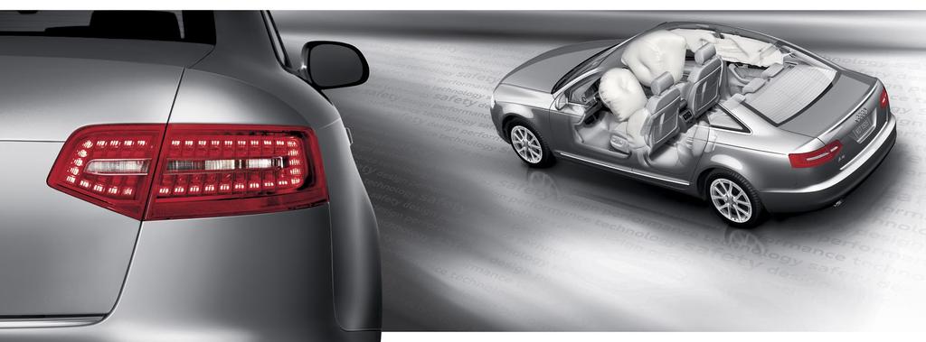 Audi safety is more than reactive, it s proactive. Even when you are not thinking about safety, the Audi A6 is.