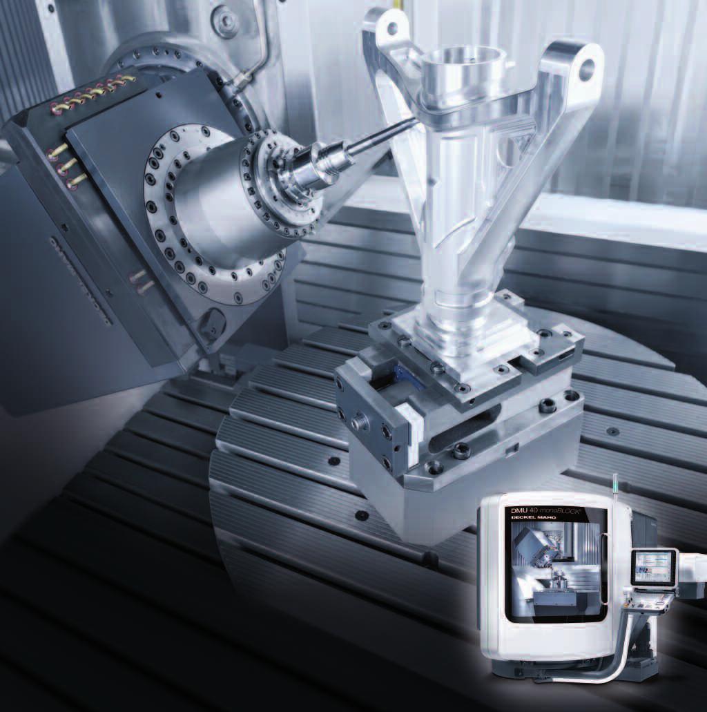 MILLING TECHNOLOGY DMU monoblock // CNC UNIVERSAL MILLING MACHINES dmu 40 / 60 / 80 / 100 monoblock 5-axis Complete Machine packages for all your needs.