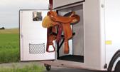 2 HORSES TRAILER TOURING JUMPING Bended drawbar chassis Coupling Protect Pullman 2 suspension low-profile