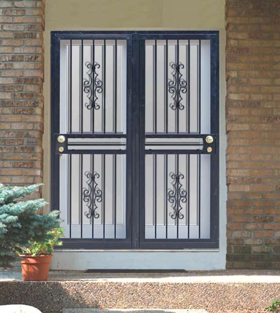 d securit Traditional series Patio Doors HM-133-R All SafeGuard security doors are available in