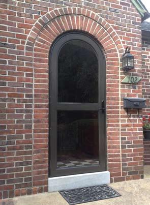 Circle Top Camber Top Curved Top Pointed Top Cathedral Top HM-604 Circle Top Storm Door CA1 CA2 CA3 CA4 CA5 Arch top available for 601, 602, 603, 604, 605, 606, 612 pg.