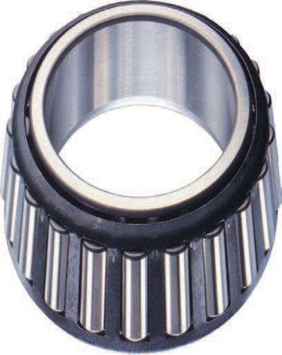 Inspection: Bearing cone The cone of the bearing is a composite assembly consisting of taper rollers and a metal or polymer