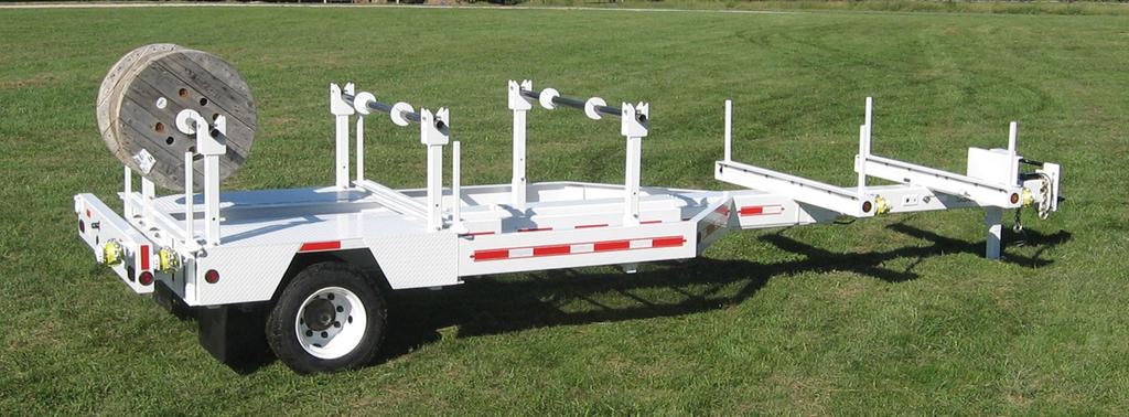 Integral Reel Rack From the builders of the World's Safest Pole Trailers.