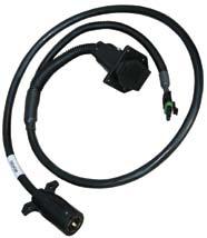 Plugs into SD control module Plugs into tow vehicle Includes same features and benefits of the Brake Rite Complete plug-in wiring harness simplifies installation