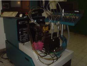 Slika 5. Ispitni stroj Hartridge Slika 6. Pumpe goriva Slika 7. Hidrodinamički regulator AVM 2 PC s hidrodinamičkim Tabela 2.